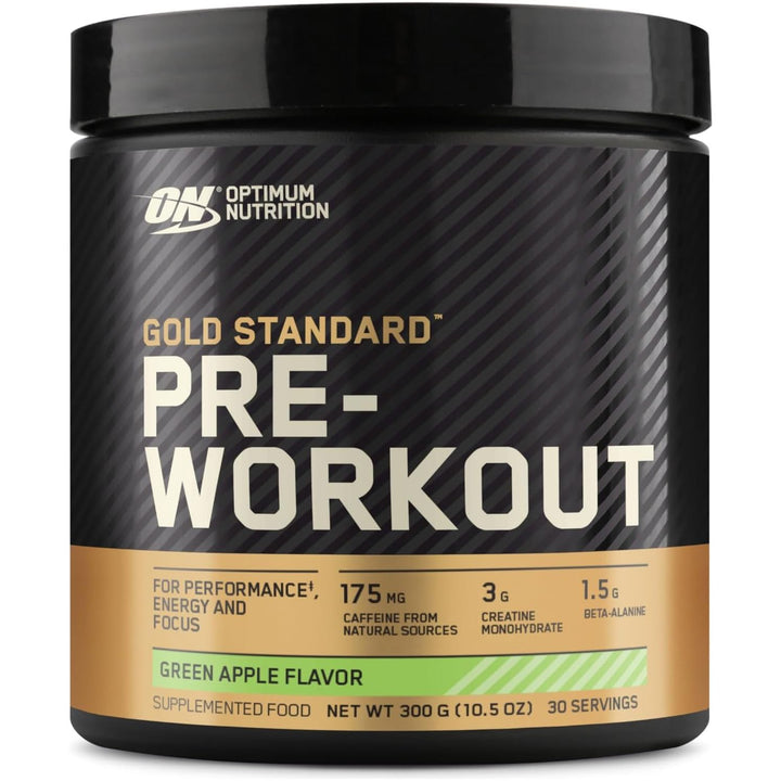 Gold Standard Pre Workout, Green Apple, 300G, 30 Servings