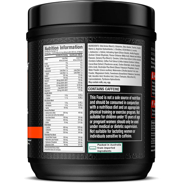 Shatter Pre-Workout, Tropical Paradise Flavour, 387G