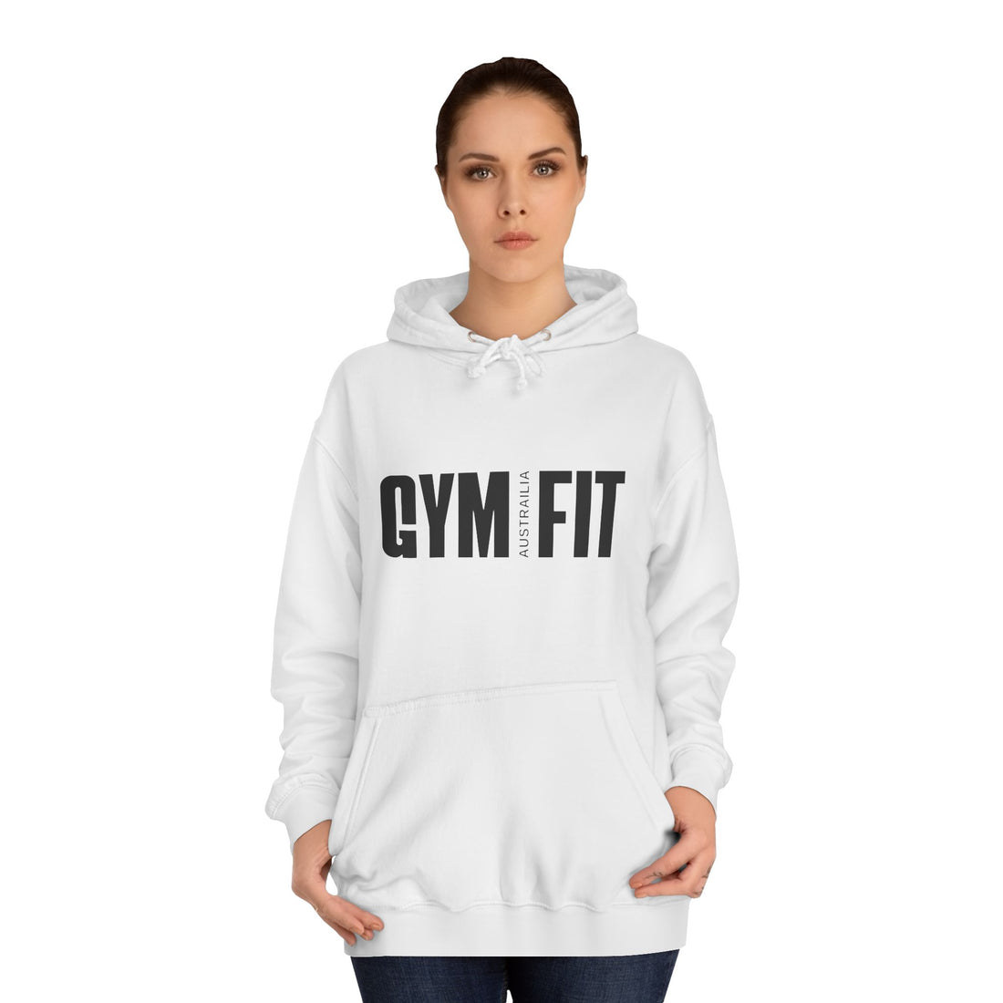 Unisex Gym Fit Hoodie - Comfortable College Style Pullover for Fitness Enthusiasts