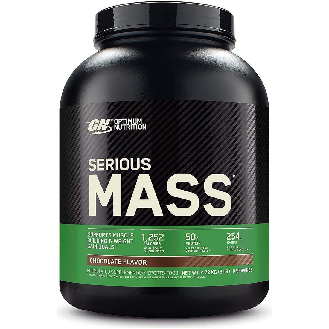 Serious Mass Protein Powder Gainer, Chocolate, 2.72Kg