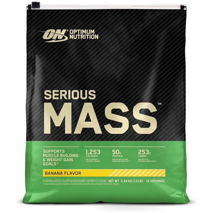 Serious Mass Protein Powder Gainer, Chocolate, 2.72Kg