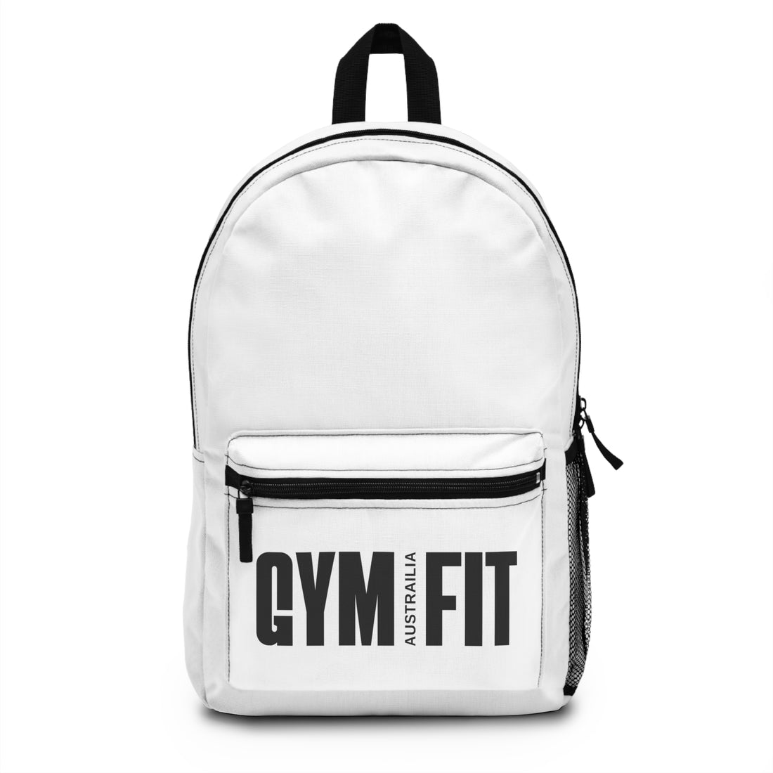 Gym Fit Backpack - Stylish White Sports Bag for Fitness Enthusiasts