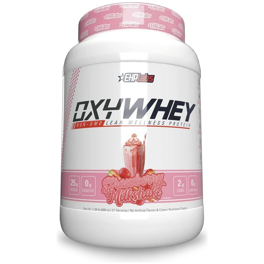 Ehplabs Oxywhey Lean Whey Protein Powder - 25G of 100% Pure, Lean, Non-Gmo Whey Protein Blend, Post Workout Fitness & Nutritional Shakes, Smoothies, Baking & Cooking - 27 Serves (Chocolate Caramel)