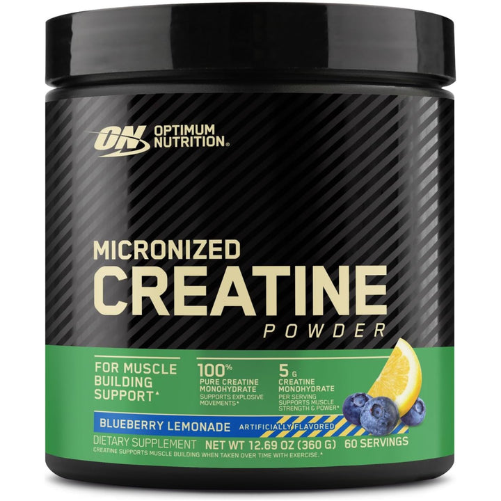 Micronised Creatine Blueberry Lemonade Powder 360 G