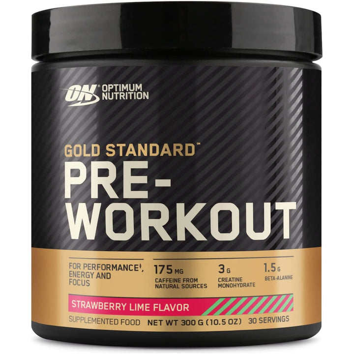 Gold Standard Pre Workout, Strawberry Lime, 300G, 30 Servings