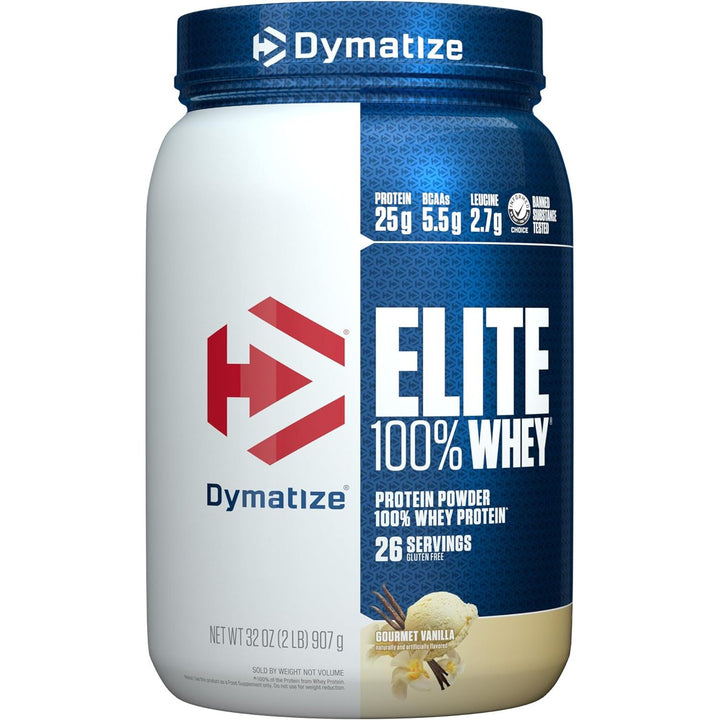 Elite 100% Whey Protein 63 Serves Gourmet Vanilla 2.3Kg