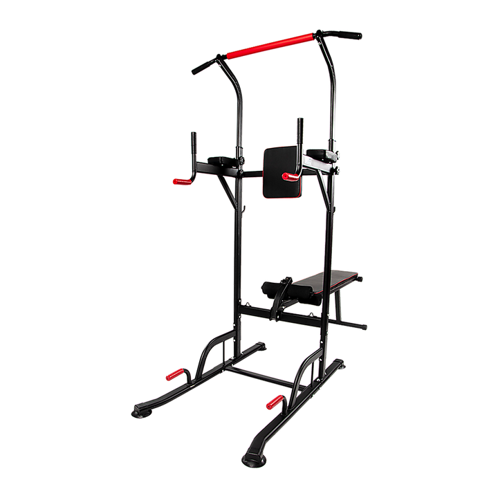 Power Tower Pull Up Weight Bench Dip Multi Station Chin Up Home Gym Equipment