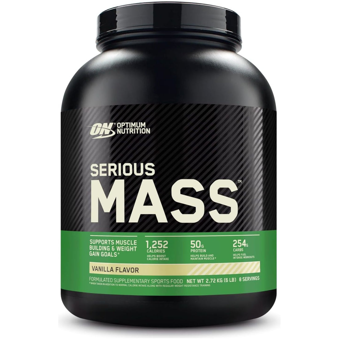 Serious Mass Protein Powder Gainer, Chocolate, 2.72Kg