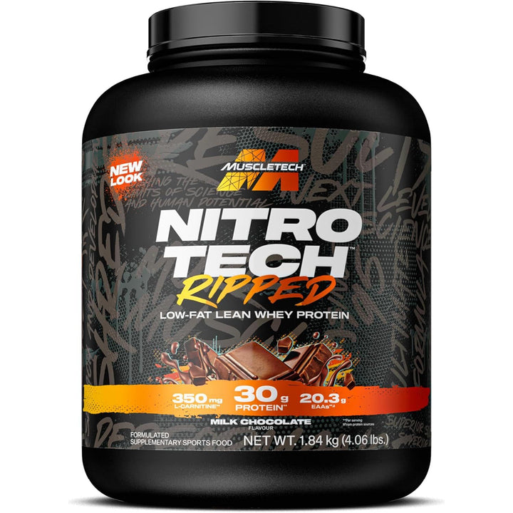 Nitro Tech Ripped Milk Chocolate Flavoured Protein Powder 1.81 Kg