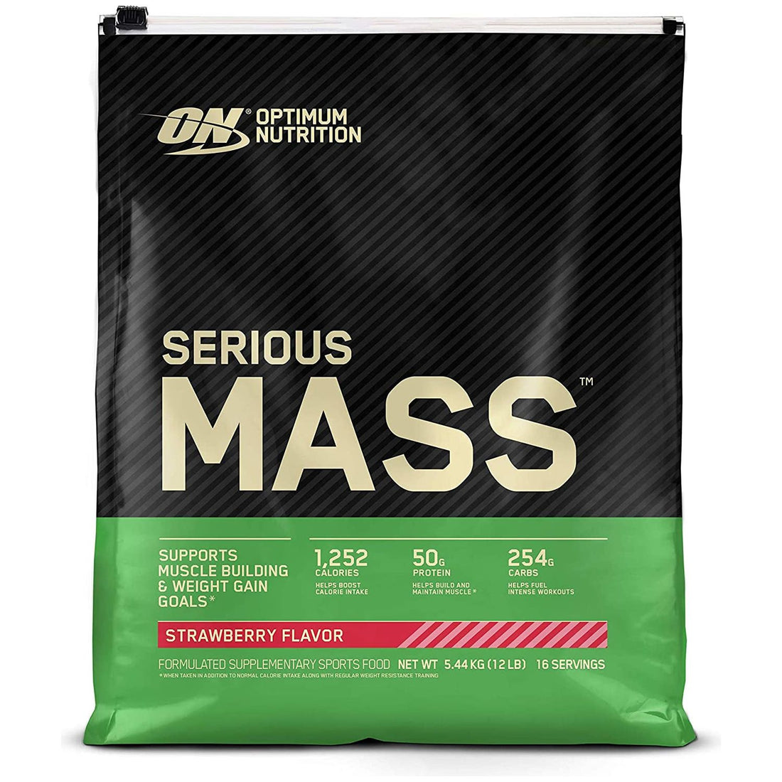 Serious Mass Protein Powder Gainer, Chocolate, 2.72Kg