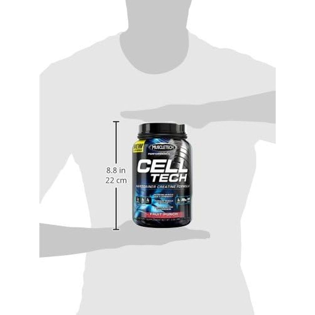 Celltech Creatine Powder, Micronized Creatine, Creatine Hcl, Fruit Punch, 3 Pounds