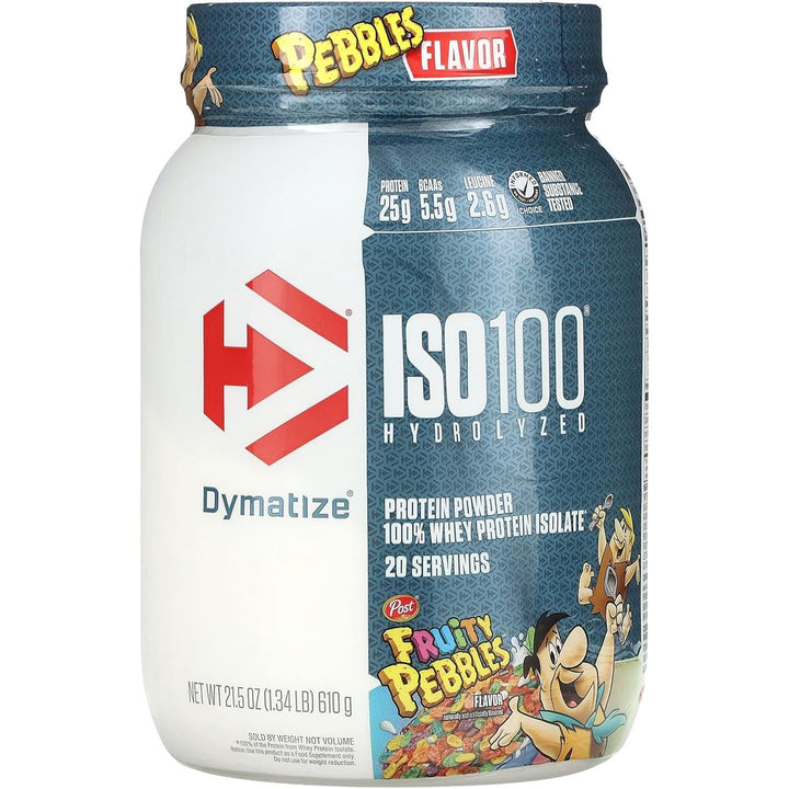 Iso-100 Hydrolyzed Whey Protein Isolate 20 Serves Fudge Brownie 640 Gram